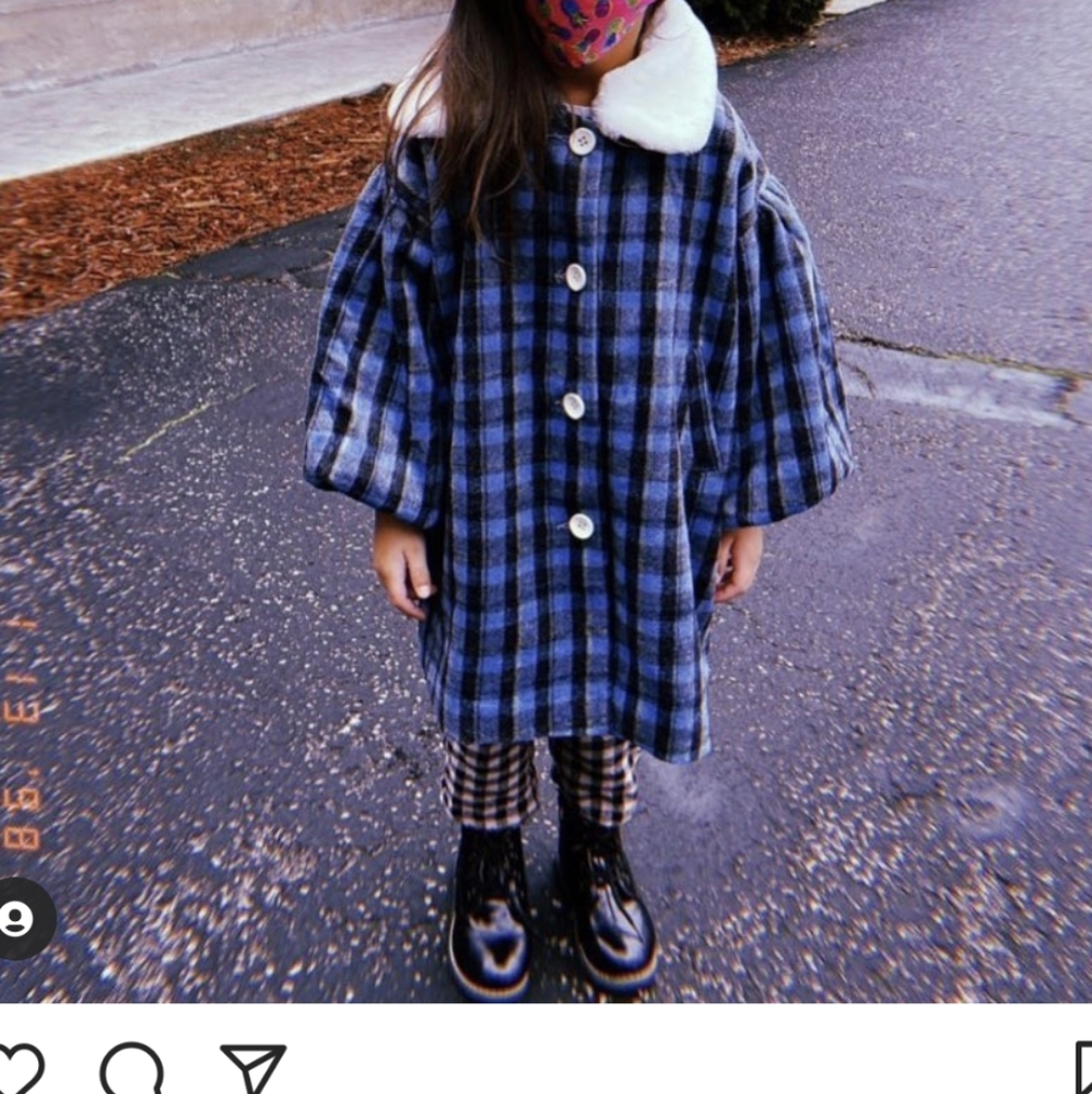 Nwt plaid coat